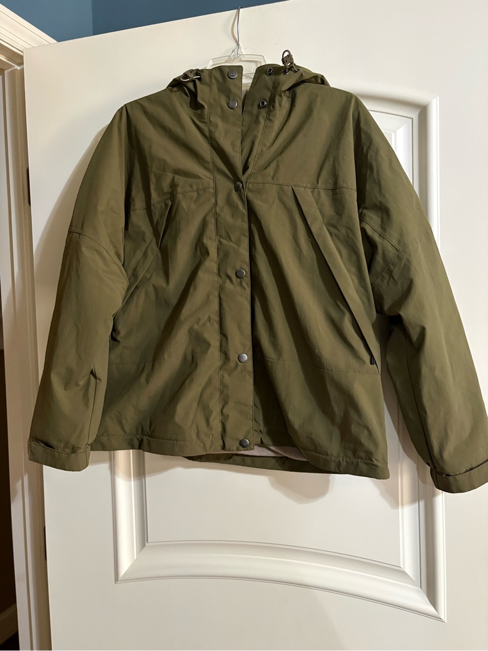 Timberland Olive Green Hooded Jacket